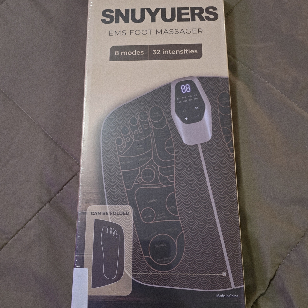 EMS Foot Massager - Black